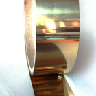 Brass coated and cold rolled steel strips